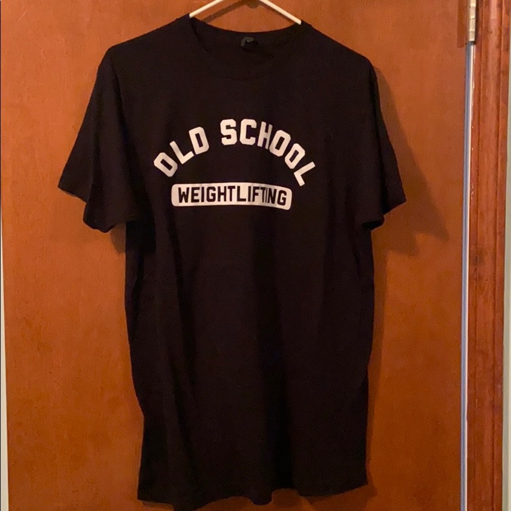 Old School Weighlifting Shirt